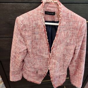 Ivanka Trump Pink Tweed Blazer